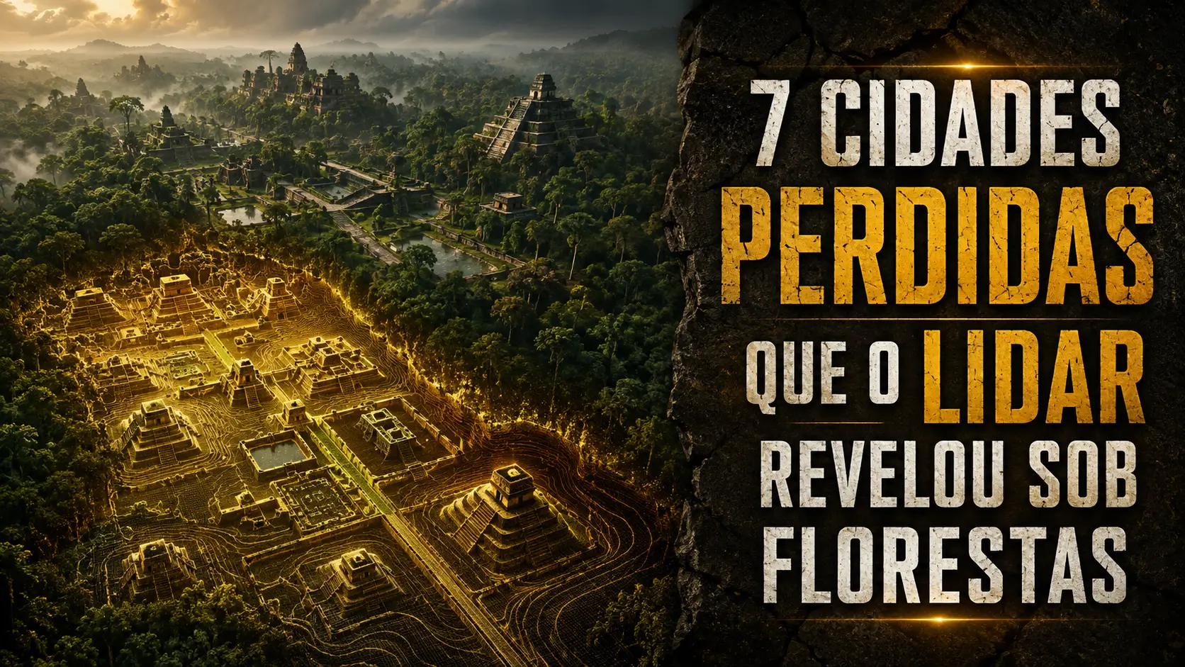 7 CIDADES PERDIDAS que o Lidar revelou sob florestas
